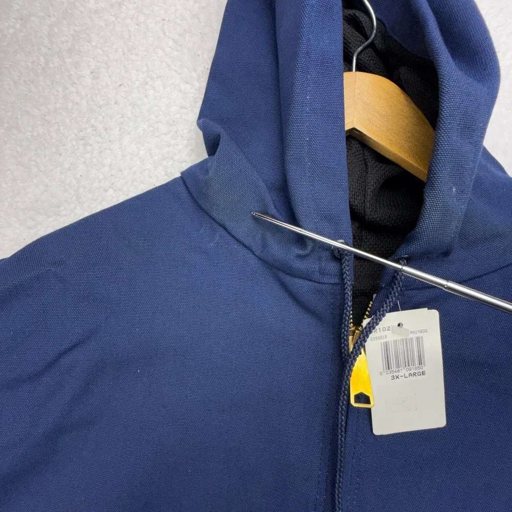 Carhartt Active Jacket Thermal Lined Mens 3XL J03 NVY JR102 Blue NWT NOS